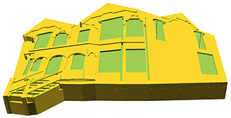 [Photo of House used for Model]