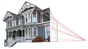 [Photo of House used for Model]