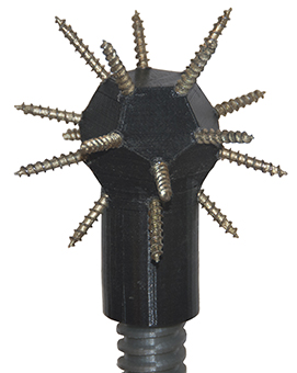 Photo of Mortar Tool with Screws Inserted
